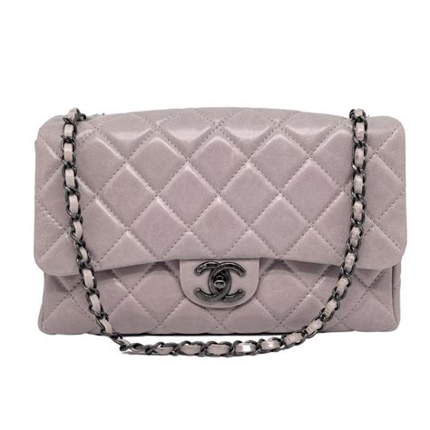 chanel classic grey